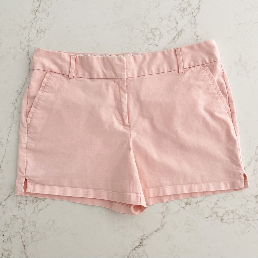 LOFT Riviera Shorts 4 Inch Inseam Light Pink Size 12